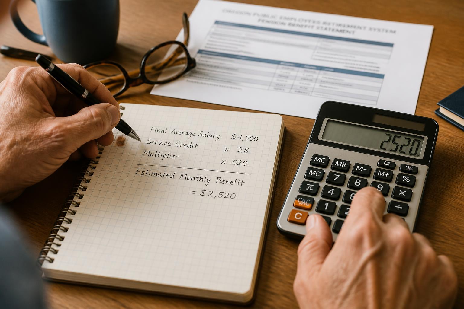 Illustration for: How to Estimate Your OTRS Pension Benefit – Step by Step
