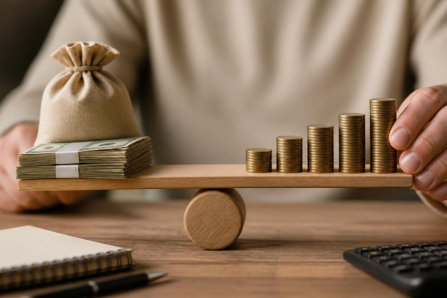 Illustration for: Lump Sum vs. Annuity: Key Trade‑Off